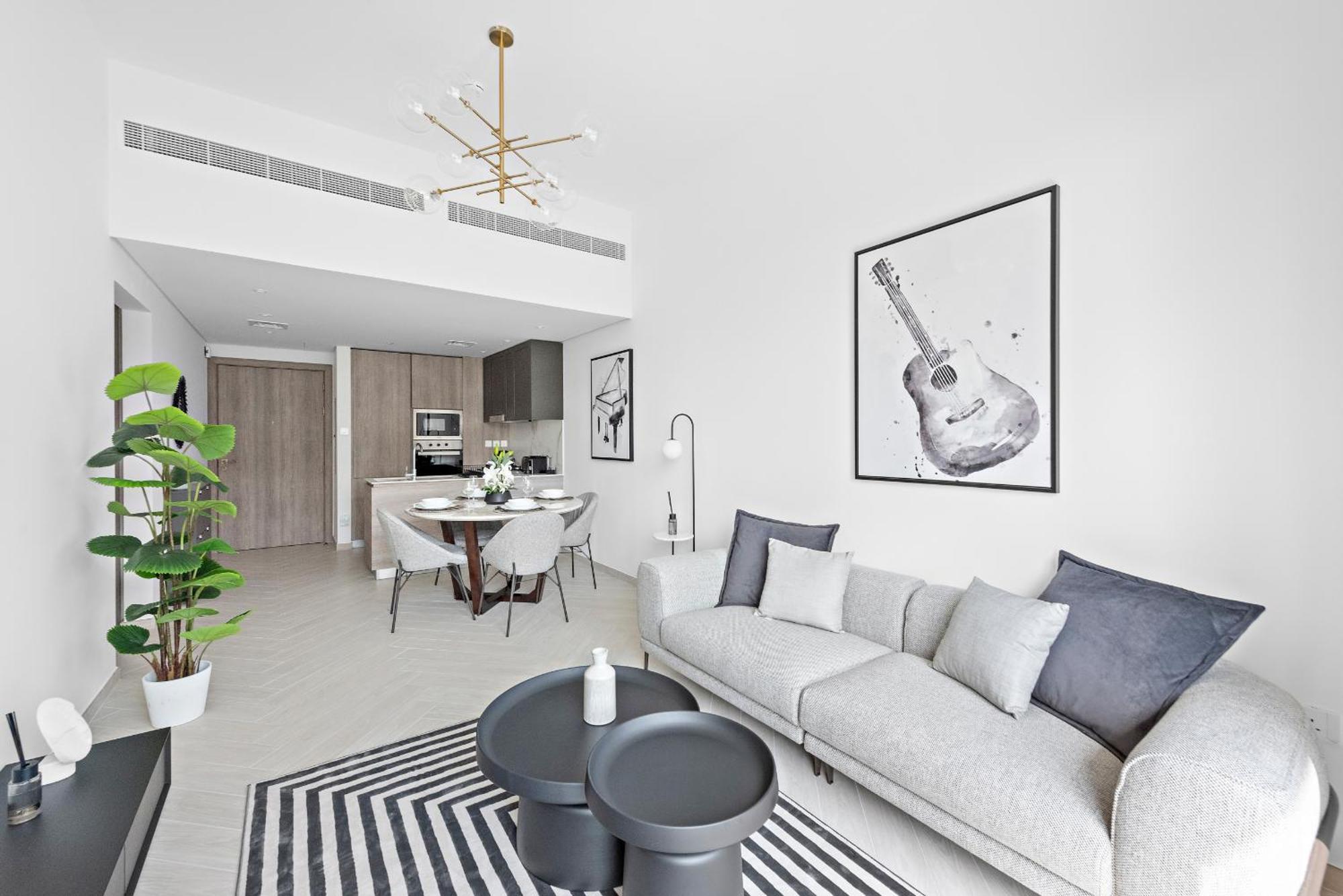 Vayk - Modern 2bd With Private Plunge Pool In Jvc Apartment *